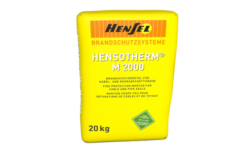 Hensotherm M2000 Mörtelschott